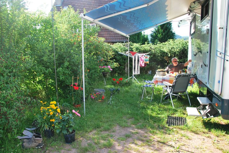 mit dem Wohnmobil unterwegs