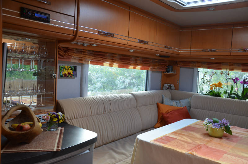 mit dem Wohnmobil unterwegs